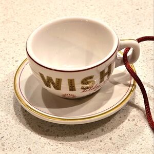 2006 Starbucks Holiday Tea Cup Ornament